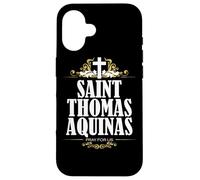 St. Thomas Aquin Philosophie Catholique Théologie Saint Coque pour iPhone 16