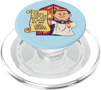 St Thomas Aquinas Citations Summa Theologica catholique Saint PopSockets PopGrip pour MagSafe