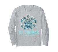 St. Thomas U.S.V.I. Île Vierge des États-Unis Souvenir Vacances Manche Longue