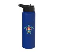 St. Thomas U.S.V.I. Île Vierge des États-Unis Souvenir Vacances Stainless Steel Insulated Water Bottle