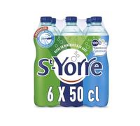 ST YORRE Eau Minérale Gazeuse Naturelle 6x50cl - Riche en minéraux et bicarbonates - Hydratation & digestion - Bouteilles PET - Vendu à l’unité