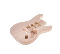 ST01-DT Corps de guitare électrique artisanal inachevé en tilleul Pièces rechange pour baril DIY Artisanat exquis Surface lisse peinture personnalisée Parfait les luthiers et amateurs