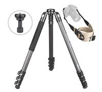 ST324CF Trépied en Fibre de Carbone, trépied pour Appareil Photo à Verrouillage par Levier, Tube Maximal 32 mm, Charge maximale 20 kg, avec Adaptateur de Bol de 58 mm/Sac/Sangle d'appareil Photo
