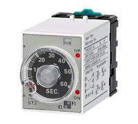 ST3P sur le relais temporisé multifonctionnel de retard avec l'alimentation d'énergie à C.A. prise(220VAC,A-F 2min. - 12hours)