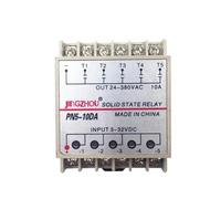 St5-5dd 10DA 5 canaux Din Rail SSR quintuplique cinq entrées 3~32VDC sortie 24~380VAC monophasé DC relais à semi-conducteurs 10A(ST8-5DD)
