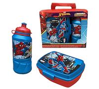 ST51373 Set Spiderman Marvel Gourde Sport + porte-documents