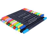 Sta Double Tête Aquarelle Stylo Marqueur À Pointe Souple Art Croquis Marqueurs Dessin Stylos Peinture Stylos Dessin Animé Graffiti 24 Couleurs Ensemble Markingpen