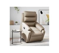 Vidaxl Fauteuil Inclinable Cappuccino Similicuir