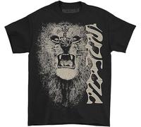Stab & Wound Santana Men's White Lion T Shirt Black Black M