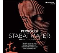 Pergolesi et Rossell – Stabat Mater / Salve Regina – CD – Harmonia Mundi