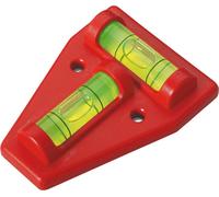 STABILA 7804 Niveau à bulle en croix Type 2D, rouge