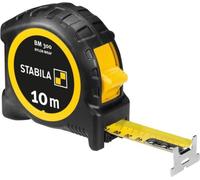 Stabila mètre à ruban de poche BM 300, 10 m, mètre à ruban à double face métrique