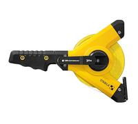 STABILA Mètre-ruban à cadre LBM 1000 FIBREGLASS, 30 m, fibre de verre, échelle métrique, protection pliure, crochet universel, cadre incassable, précision MID