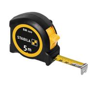 STABILA Mètre-ruban de poche BM 100 STABILA, 5 m, graduation métrique de 1 000 mm Quantité:1