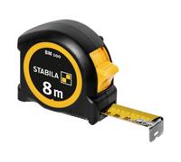 STABILA Mètre-ruban de poche BM 100 STABILA, 8 m, graduation métrique de 1 000 mm Quantité:1