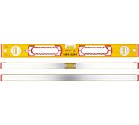 Niveau à bulle - STABILA - Type 196-2 - 2 fioles - 1830 mm - Précision 0.5 mm/m