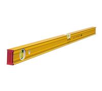 STABILA Niveau à bulle Type 80 AS, 100 cm, profilé alu renforcé, 1 fiole horizontale, 1 fiole verticale, antidérapant intégré, Made in Germany