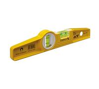 STABILA Niveau magnétique Type 81 SM Torpedo, 25 cm, profilé en fonte d'aluminium, puissant système d'aimants aux terres rares, 1 fiole horizontale, 1 fiole verticale, Made in Germany