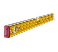 STABILA Niveau Type 96-2, 81 cm, profilé aluminium extra-rigide, 1 fiole horizontale, 2 fioles verticales, embouts amortisseurs, antidérapants intégrés, Made in Germany