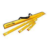Set de niveaux à bulle PRO 80 AS STABILA 120/ 60/ 30 cm + Housse - 19714