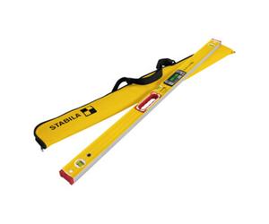 STABILA STABILA Niveau numérique TECH 196 DL, 122 cm, étanche IP67, 2 écrans, sans calibration, modes °, %, mm/m, in/ft, étui Quantité:1
