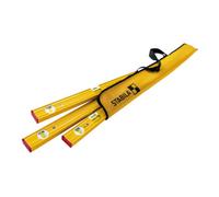 STABILA STABILA PRO SET 80 AS, set de 4 niveaux à bulle : 120 cm / 60 cm / 30 cm / poche, profilé alu renforcé, antidérapant intégré Quantité:1