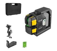 STABILA Système 12 V Laser lignes croisées vert LAX 500 G, autonivellement, avec points d'aplomb, portée max. : 40 m, coffret de transport, (sans batterie ni chargeur)