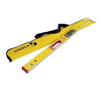 Stabila TECH 196 DL 19827 Niveau à bulle numérique avec système anti-glissement, avec sacoche 100 cm 0.5 mm/m