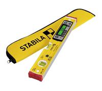 Stabila TECH 196 DL 19830 Niveau à bulle numérique avec système anti-glissement, avec sacoche 40 cm 0.5 mm/m