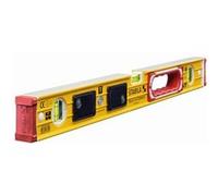 Stabila Niveau Type 196-2 LED – 61 cm, aluminium extra-rigide, fiole H/V LED, poignée, antidérapant