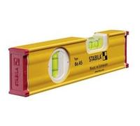 Stabila - Niveau à bulle Type 80 AS - 20 cm, alliage léger, 1 fiole H/V