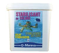 Stabilisant du chlore granulé 4.5kg Mareva