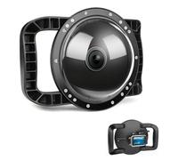 Stabilisateur à double poignée pour caméra DJI Osmo Action 4/5 Pro/6, port dôme sous-marin, fonctionnement pratique, étanche jusqu'à 30 m
