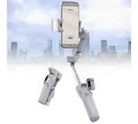 Stabilisateur À Main À Cardan 3 Axes, Bâton De Selfie Pliable avec Lampe De Remplissage Magnétique À Intensité Variable, Contrôleur Amovible, Tige Télescopique Et Trépied, Suivi des Visages Et des