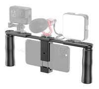 STABILISATEUR - ACOBJ - Plate-forme vidéo portable à double poignée pour Smartphone