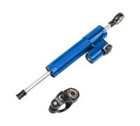 Stabilisateur Amortisseur de Direction Stabilisateur d'amortisseur de direction universel CNC pour moto, compatible avec Yamaha MT10, MT07, compatible avec Honda CBR600RR, CB1000R,(Blue)