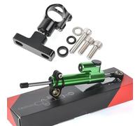 Stabilisateur Amortisseur Direction Moto pour CFMOTO 800NK 2023 2024 Commande Linéaire Inversée Sécurité Réglable Aluminium CNC Amortisseur Directions Moto Stabilisateur Support(Ensemble 13)