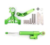 stabilisateur Compatible Avec ZX14R Pour ZZR1400 2006-2020 Kit De Montage Pour Amortisseur De Direction Stabilisateur De Moto Support Universel Réglable