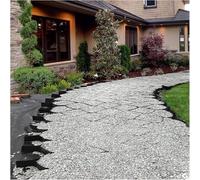 Stabilisateur d'allée de 5 cm, 110 m, grille de contrôle du sol pour camion léger, tapis de contrôle de l'érosion au sol (12,7 x 22,9 cm)