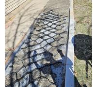 Stabilisateur d'allée de gravier - Résistance de 2 0000 kg/m², grilles géographiques durables pour allées, paysages et pavés - 4 m x 8 m (13 pi x 26 pieds) pour roches, pierre, béton, sable, sol