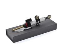 Stabilisateur d'amortisseur Compatible Avec Pour ER6N 2012 2013 2014 2015 2016 Kit De Montage D'amortisseur De Direction Réglable En Aluminium CNC