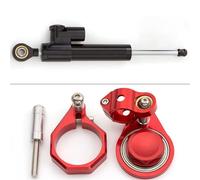 Stabilisateur d'amortisseur Compatible Avec Suzuki Pour GSXR600 Pour GSXR750 2006-2010 Kit De Montage D'amortisseurs De Direction Et De Stabilisateur En Aluminium Et Carbone CNC Pour Moto