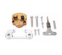 Stabilisateur D'amortisseur De Direction pour Husqvarna 701 Enduro Supermoto 2016 2017 2018 2019 2020 2021 2022 2023 2024 2025, Pince Sécurité Inversée pour Moto