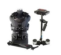 Stabilisateur de caméra vidéo Portable FLYCAM 5000 avec Bras et Gilet amortisseurs Confortables. Charge utile jusqu'à 5 kg. (FLCM-CMFT-KIT)