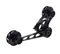 Stabilisateur de chaîne de vélo pliable en alliage d'aluminium, léger et durable, tendeur de dérailleur arrière pour vélos à 2, 3 ou 6 vitesses, installation facile, contrôle de
