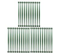 Stabilisateur de croissance vertical - Fixation extensible pour poteau de jardin, clip de liaison à barre transversale | Matériel d'entraînement pour la flore, cadre de verger d'arrière-cour