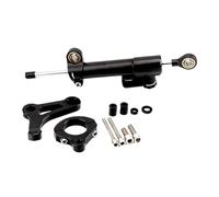 Stabilisateur de Direction Moto Direction Réglable Stabiliser Support D’amortisseur Monter Motos Direction Stabiliser Amortisseur For Ya&ma&ha For X-MAX300 2017-2023(Black-B)