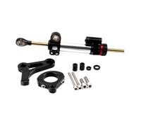 Stabilisateur de Direction Moto Direction Réglable Stabiliser Support D’amortisseur Monter Motos Direction Stabiliser Amortisseur For Ya&ma&ha For X-MAX300 2017-2023(Silver-A)