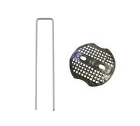 Stabilisateur de Gravier Géogrille pour Pavage en Gravier/Terre/Gazon, Grille de Stabilisation Des Fondations, Grille de Protection Des Talus, Grille Alvéolaire pour Allées(3.9in/10cm length 100 pcs)