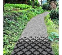 Stabilisateur de gravier pour allée - Système de grille de pavage de 5 cm de profondeur pour garage et zones de stationnement et design robuste pour une meilleure stabilité de l'allée